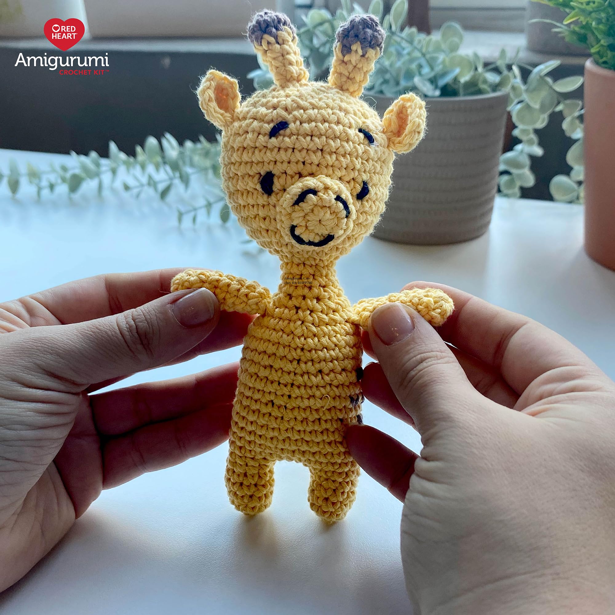 Red Heart Amigurumi Bridget The Giraffe Kit - Image 3
