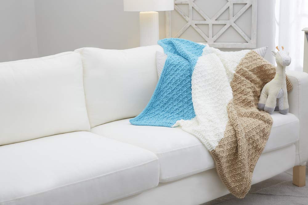 RED HEART E306.0334 Super Saver Chunky Yarn, Grey Heather - Image 3