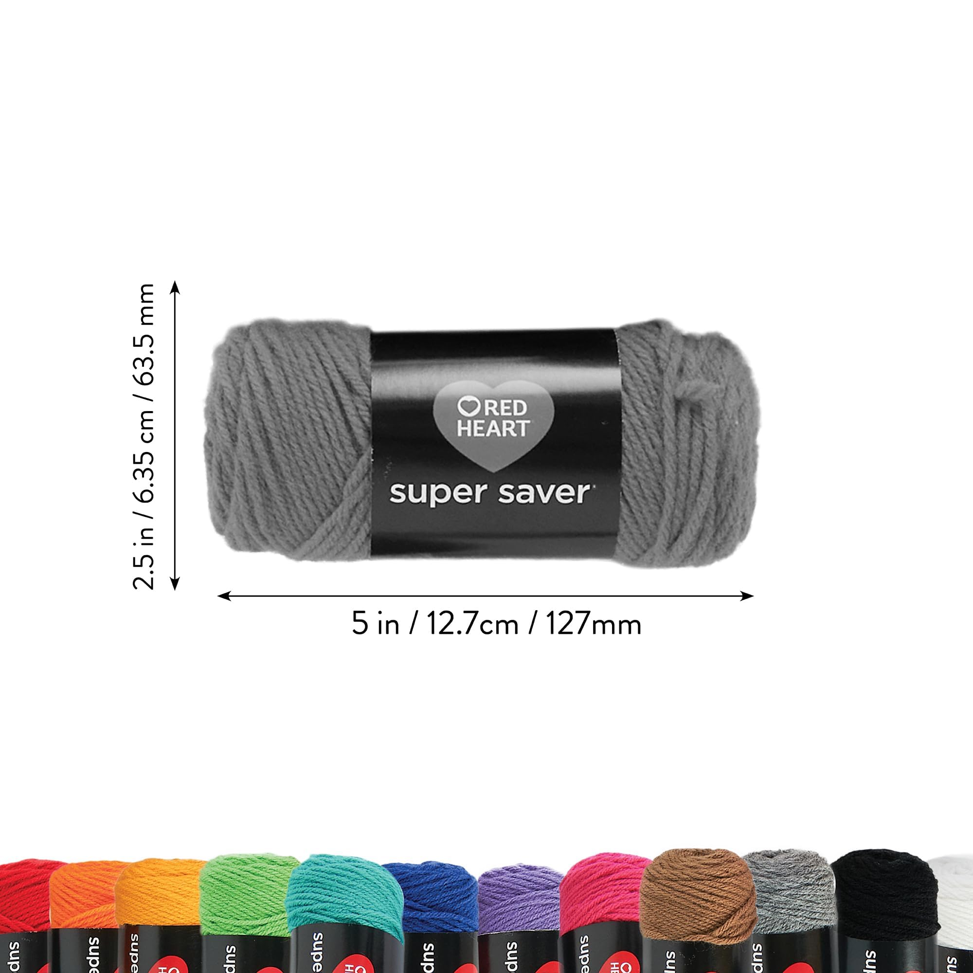 Red Heart Super Saver Super Yarn Craft Kit for Crochet & Knitting & Amigurumi Projects - Image 8