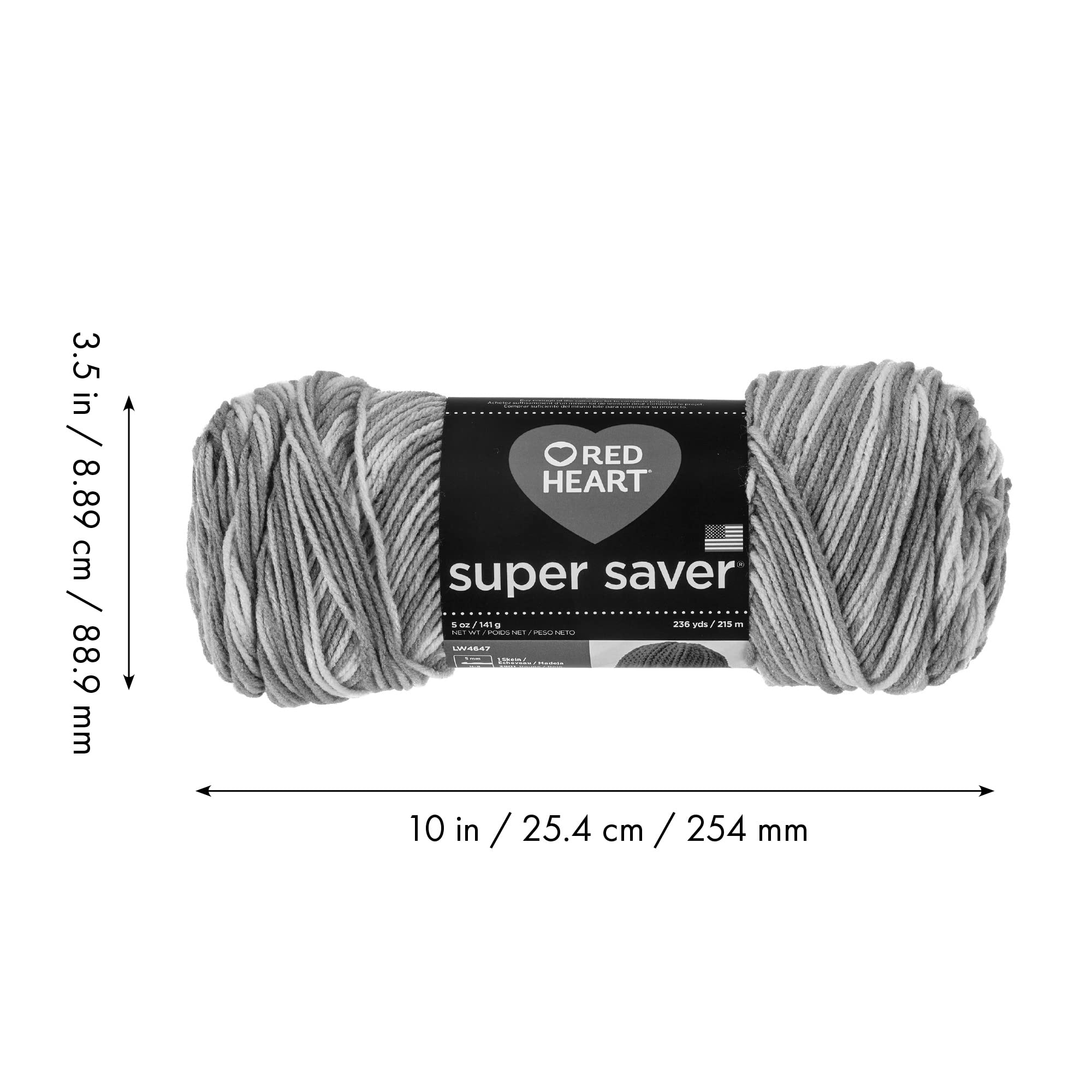 Red Heart Super Saver Yarn, 3 Pack, Green Tones 3 Count - Image 10