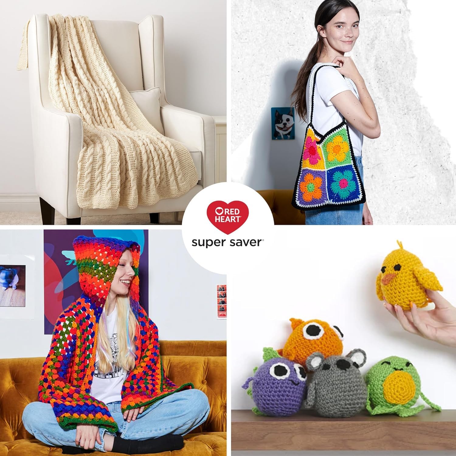 Red Heart Super Saver Yarn 312 Black - Image 7