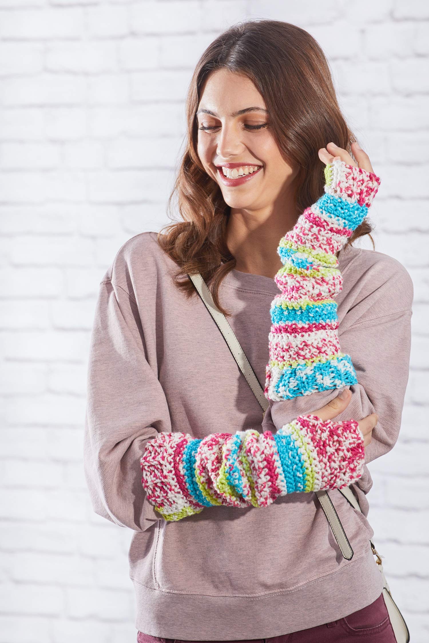 Red Heart Super Saver Yarn - Coral - Image 4